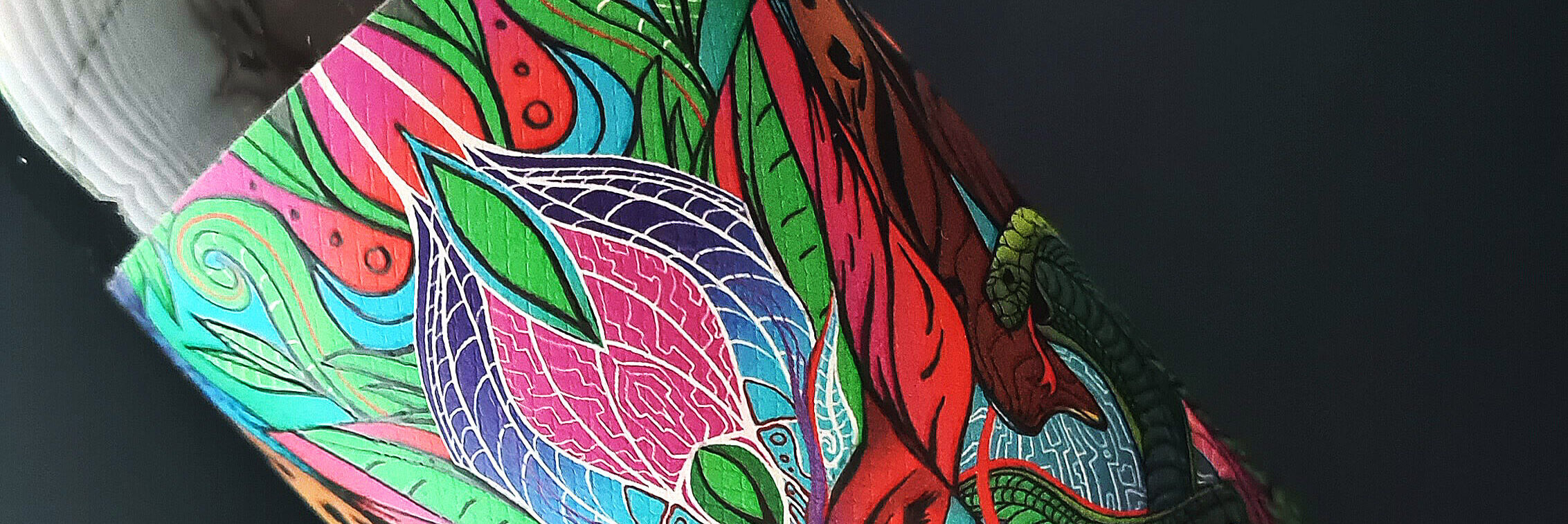 Dogma Brewery - An amazing craft beer label. So dynamic, vivid, most