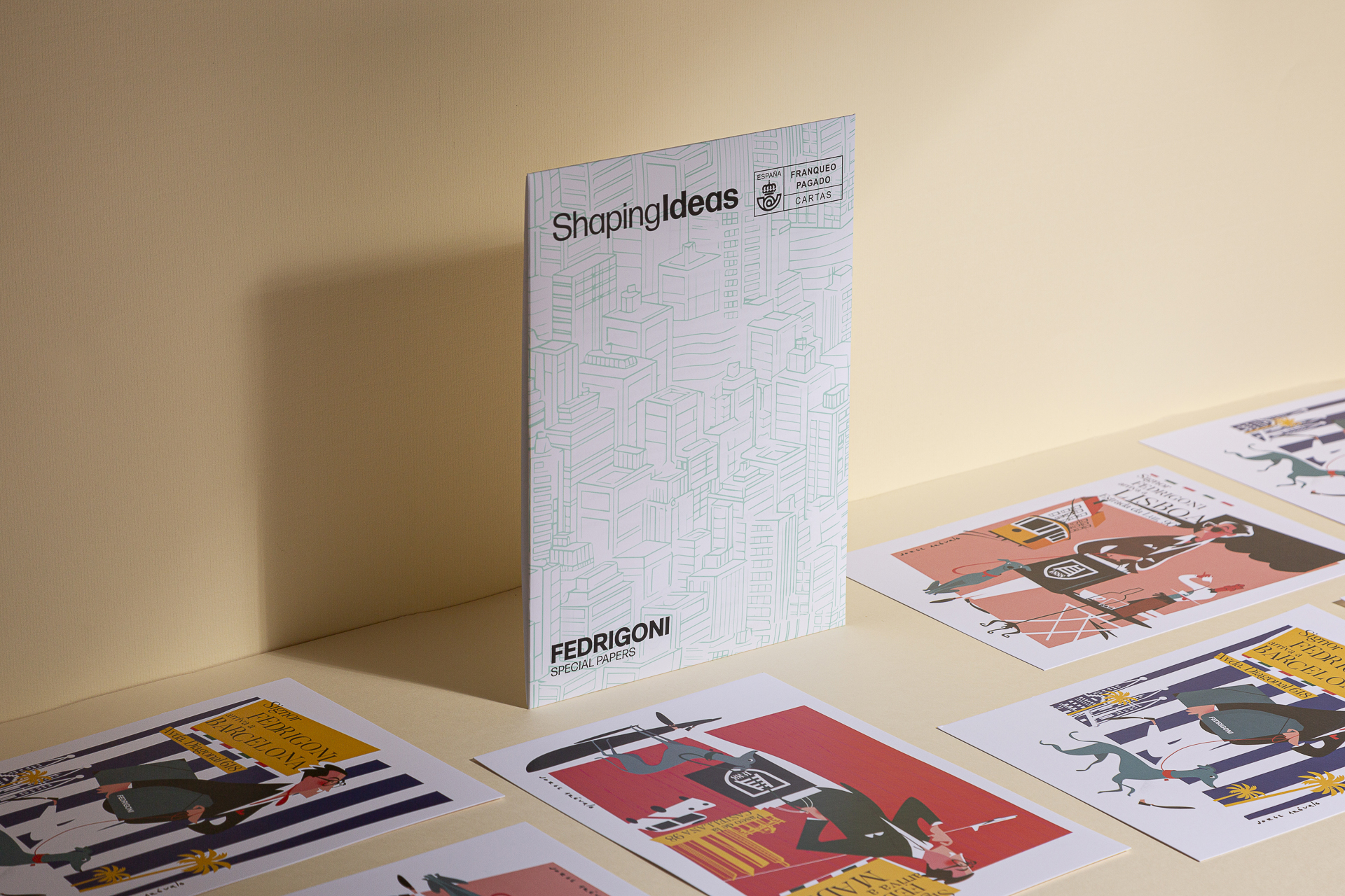 Shaping Ideas: Il Signor Fedrigoni arriva a Madrid, Barcelona, Lisboa