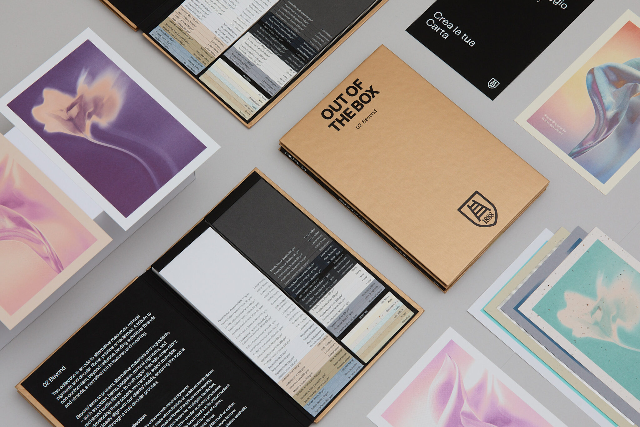 Descubre Beyond: una nueva colección de papeles circulares presentada en Out of the Box