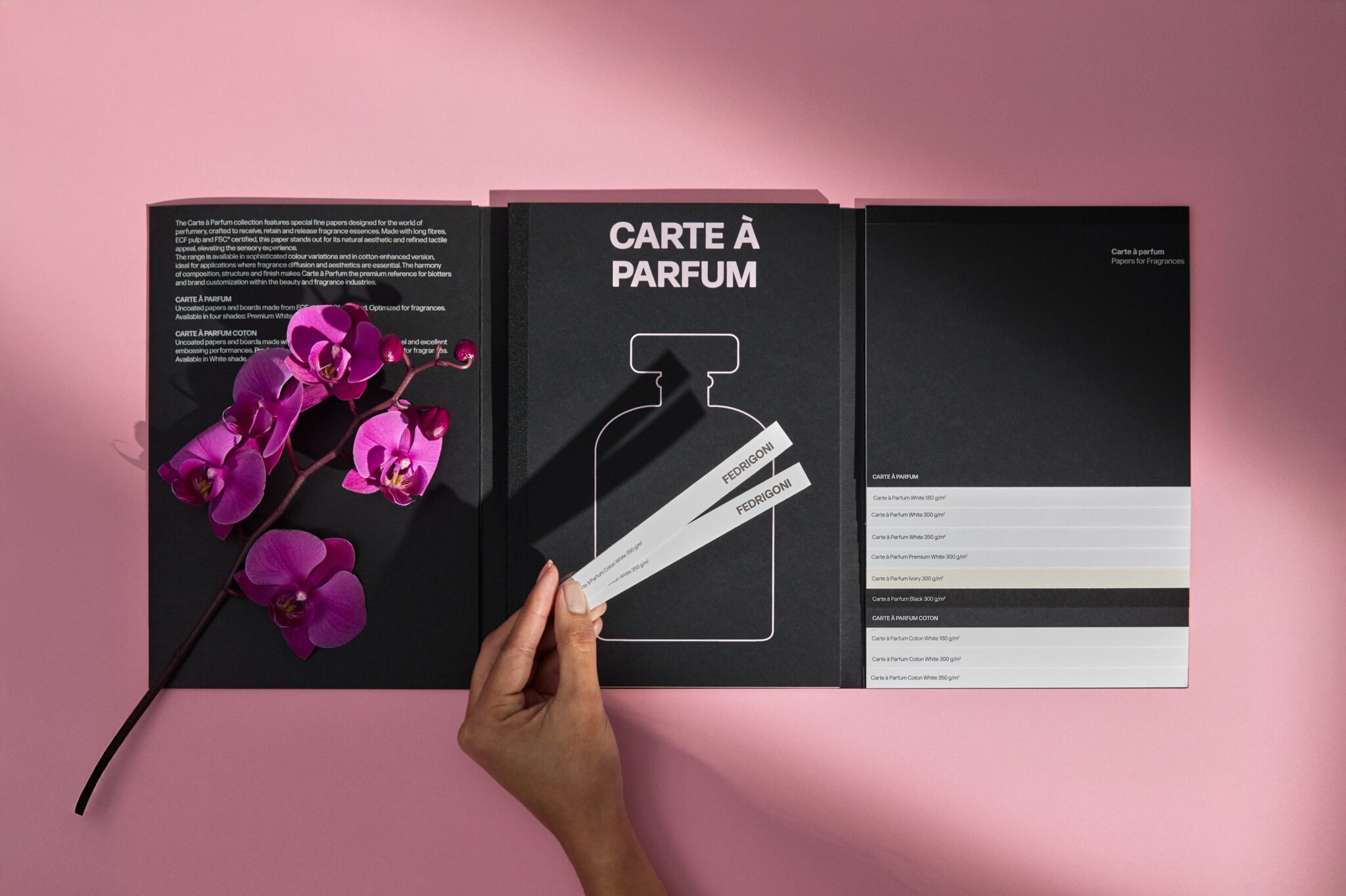 Carte à Parfum: carte ad alte prestazioni per il campionamento delle fragranze e l’espressione del brand